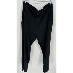 Nike Mens Black Tapered Dri-FIT Victory Golf Pants